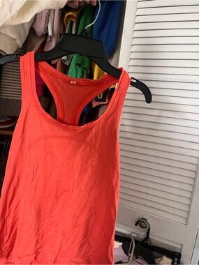 lululemon athletica Coral Racerback Tank Top